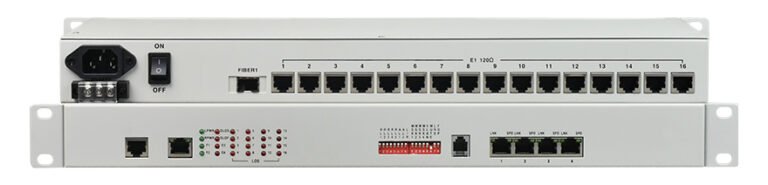 16E1 PDH Optical Multiplexer with 4FE - KDS Telecom