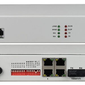 8e1 pdh optical multiplexer with 4fe (desktop type) product