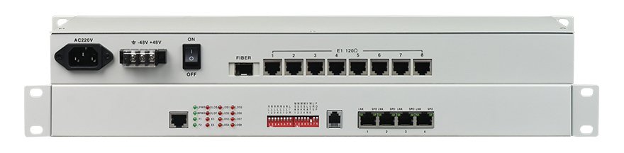 8e1 pdh optical multiplexer with 4fe product 8e1 pdh optical multiplexer with 4fe product